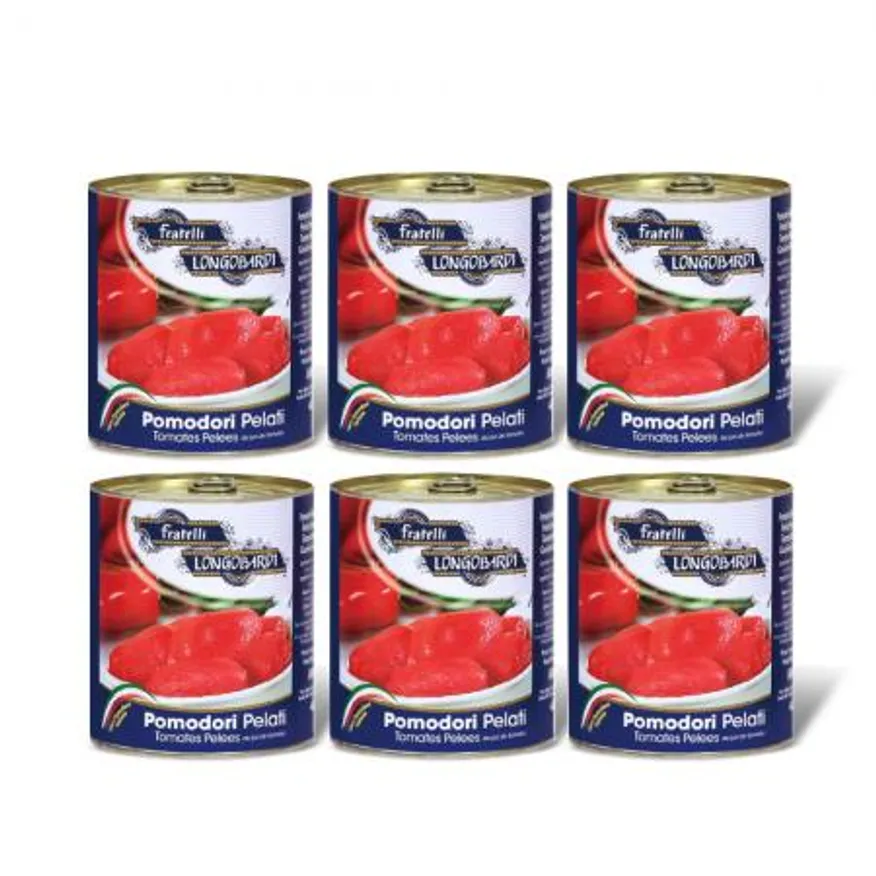 롱고바디 오리지널 업소용 대용량 롱고발디 토마토홀 2.55kg x 6개입 이미지
