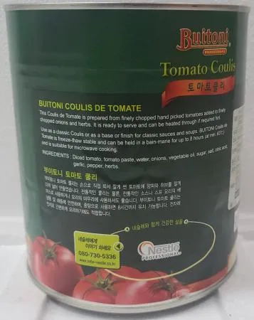 롯데 네슬레 부이토니 토마토 쿨리 소스 3kg 쿨리스 이미지
