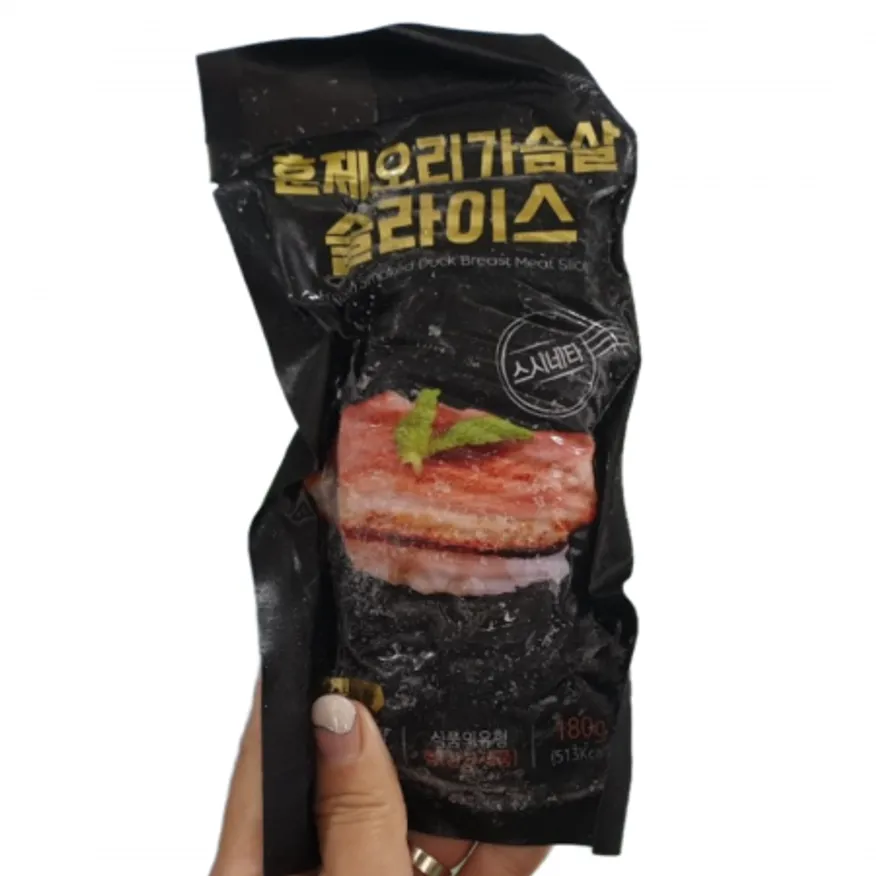 오리네타 6g (180g) 초밥용 훈제오리고기 가슴살 스시네타 이미지
