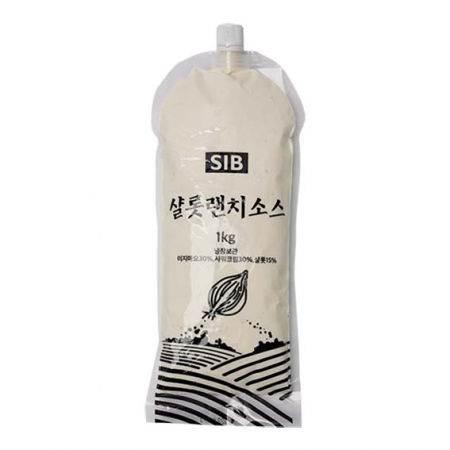 선인 샬롯랜치소스 1kg 사워크림 랜치 햄버거소스 드레싱