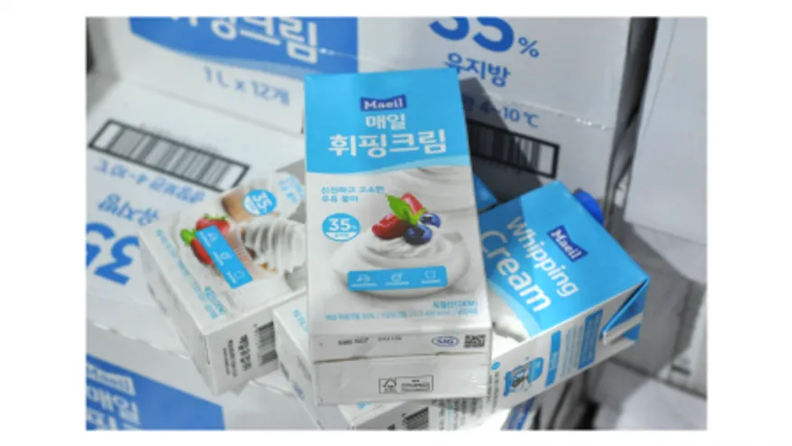 매일유업 휘핑크림 35% 1L 매일우유생크림 휘핑 코스트코 이미지