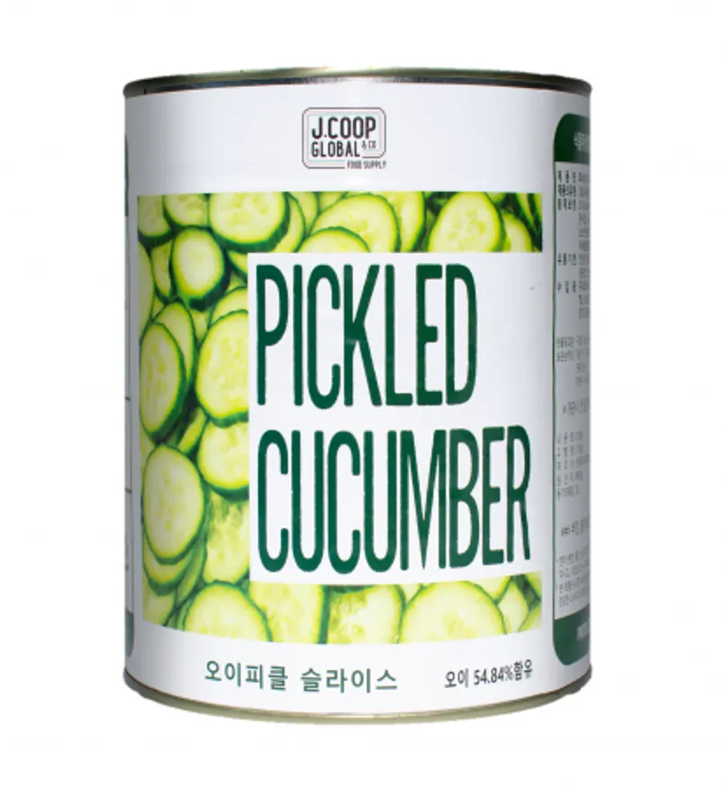 (박스) 제이쿱 오이피클 슬라이스 3kg x 6개 이미지