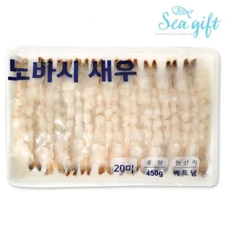 노바시새우 20미 9kg(450g x 20ea)