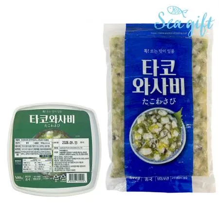 냉동 타코와사비 6kg(500g x12팩) 이미지