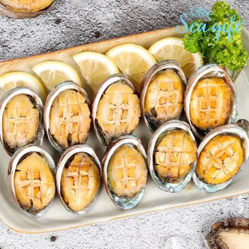 자숙 전복 10kg(1kg x 10팩) 400미내외 냉동 손질전복 업소용 벌크 - 최저가 사업자 식자재 | 식봄