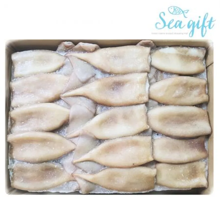 냉동 튜브오징어 10kg L(약 45~70미 내외)선동 포크 손질오징어 통오징어 이미지