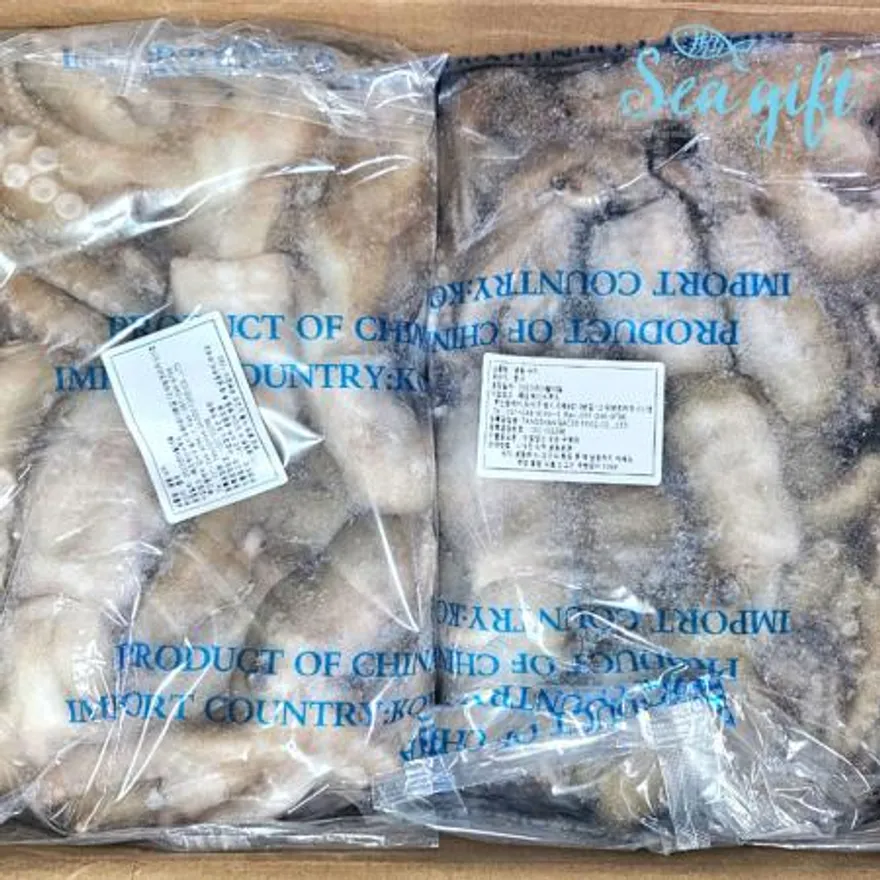 냉동낙지 활낙지 4미 5.1kg(850g x 6팩) 업소용 대용량 박스 이미지