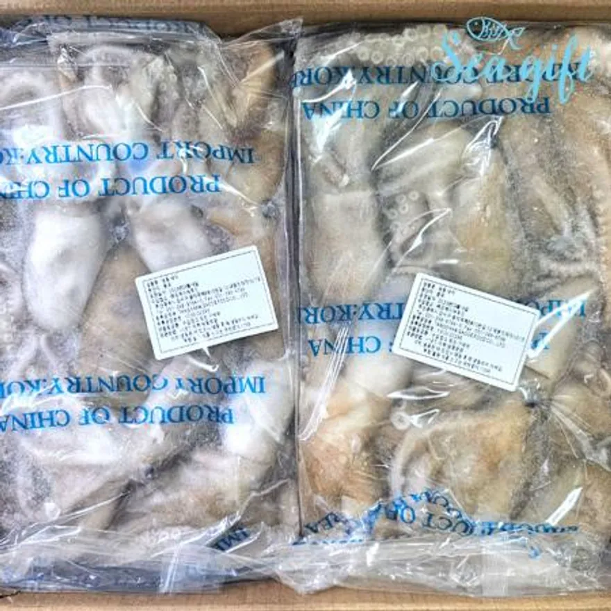냉동낙지 활낙지 6미 5.1kg(850g x 6팩) 업소용 대용량 박스 이미지