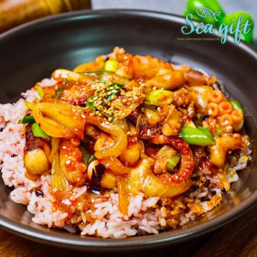 냉동낙지 활낙지 4미 5.1kg(850g x 6팩) 업소용 대용량 박스 이미지