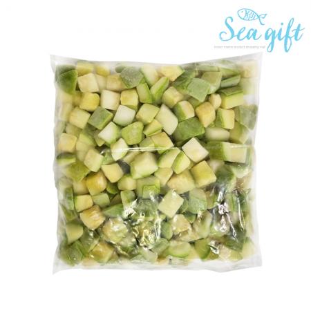 냉동 애호박 다이스 1kg 찌개용 볶음용  손질 간편 채소 이미지