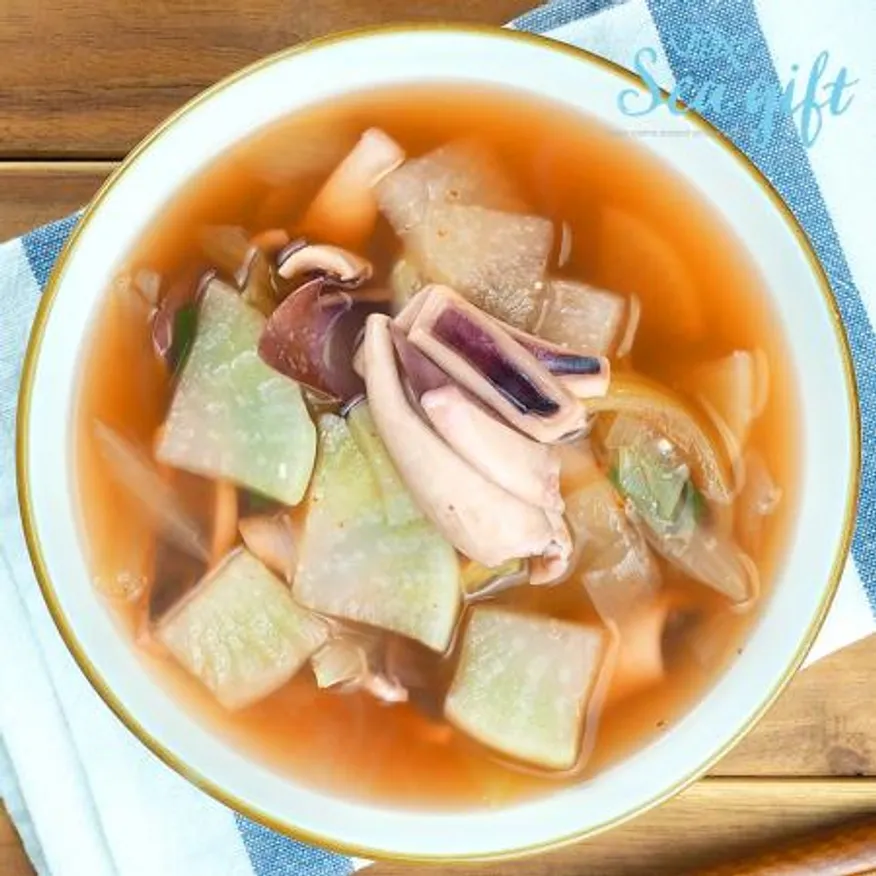 할복오징어 4kg 20미내외 벌크 손질 냉동 오징어 업소용 이미지