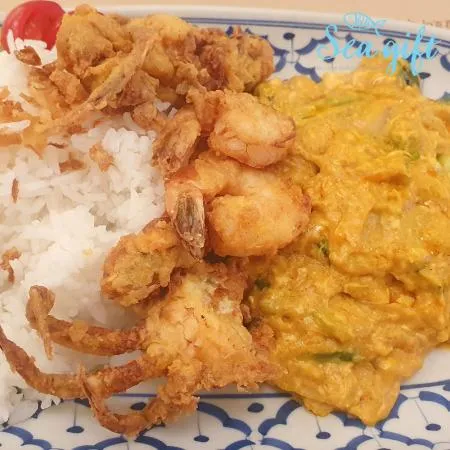 소프트쉘 크랩 9kg(900g x10) 중 100미 내외 도매 업소용 푸팟퐁커리 톱날꽃게 머드크랩 이미지