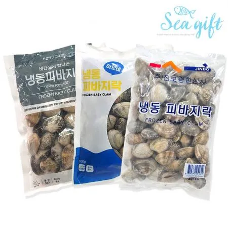 냉동 피바지락 500g 1팩