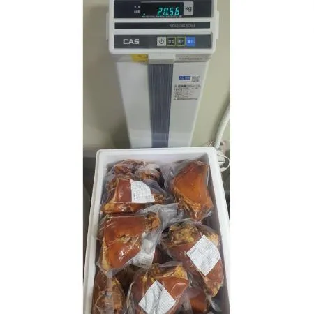 [업소용 앞다리 통족발]1박스 20kg 미니족 제거된 통족발(돈학) / 도매 샵인샵 제품