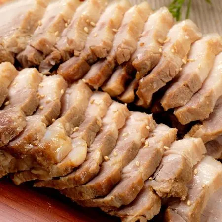 [정성담은푸드] 밀키트 간편 캠핑음식 통삼겹살 통삼겹 삼겹살 수육 한방보쌈 430g내외 이미지