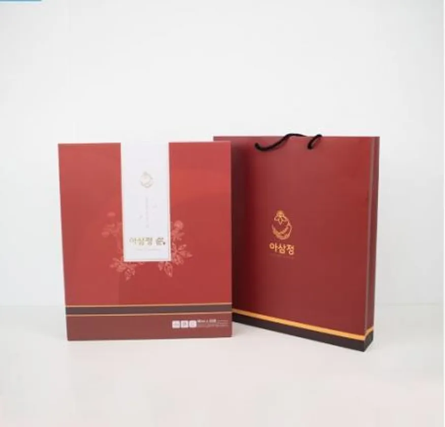 아삼정순: 산양삼을 품은 새싹인삼 순액 패키지 이미지