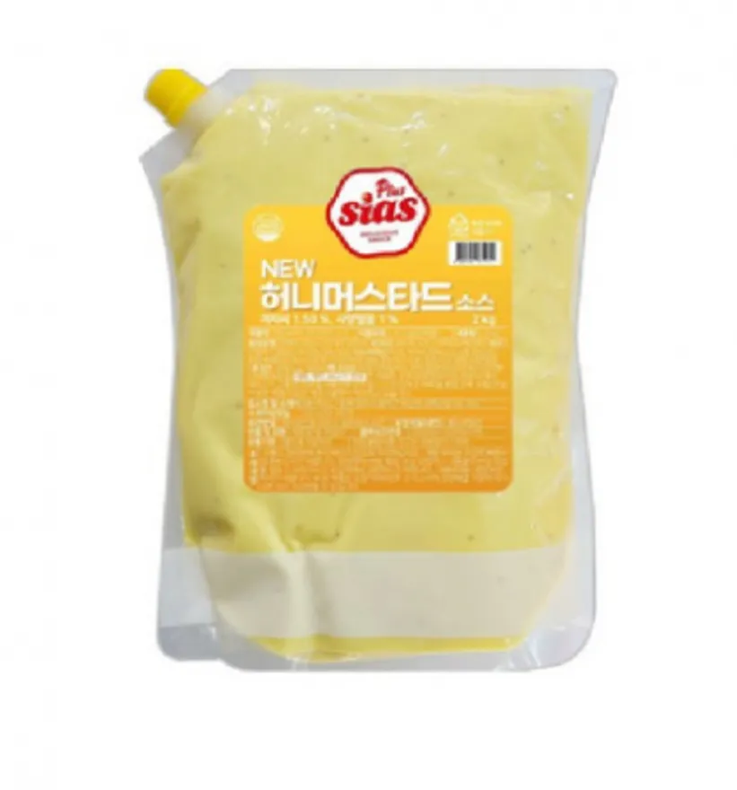 시아스 플러스 뉴 허니머스타드소스 2kg (냉장) 이미지