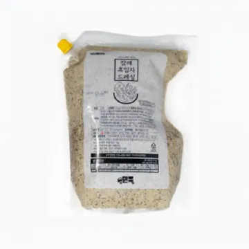 식자재민족 참깨 흑임자 드레싱 2KG (아이스박스)