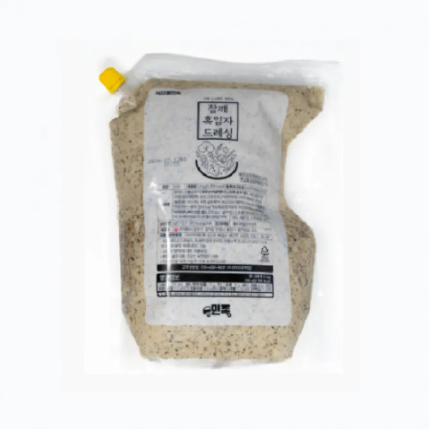 식자재민족 참깨 흑임자 드레싱 2KG (아이스박스) 이미지