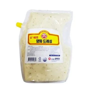 오뚜기 양파 드레싱 2KG(아이스박스)