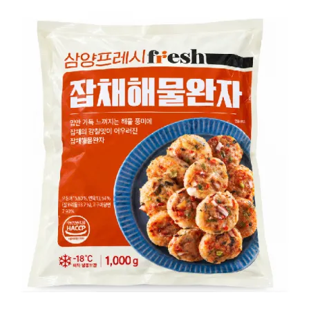 삼양 잡채 해물 동그랑땡 1kg (푸디)
