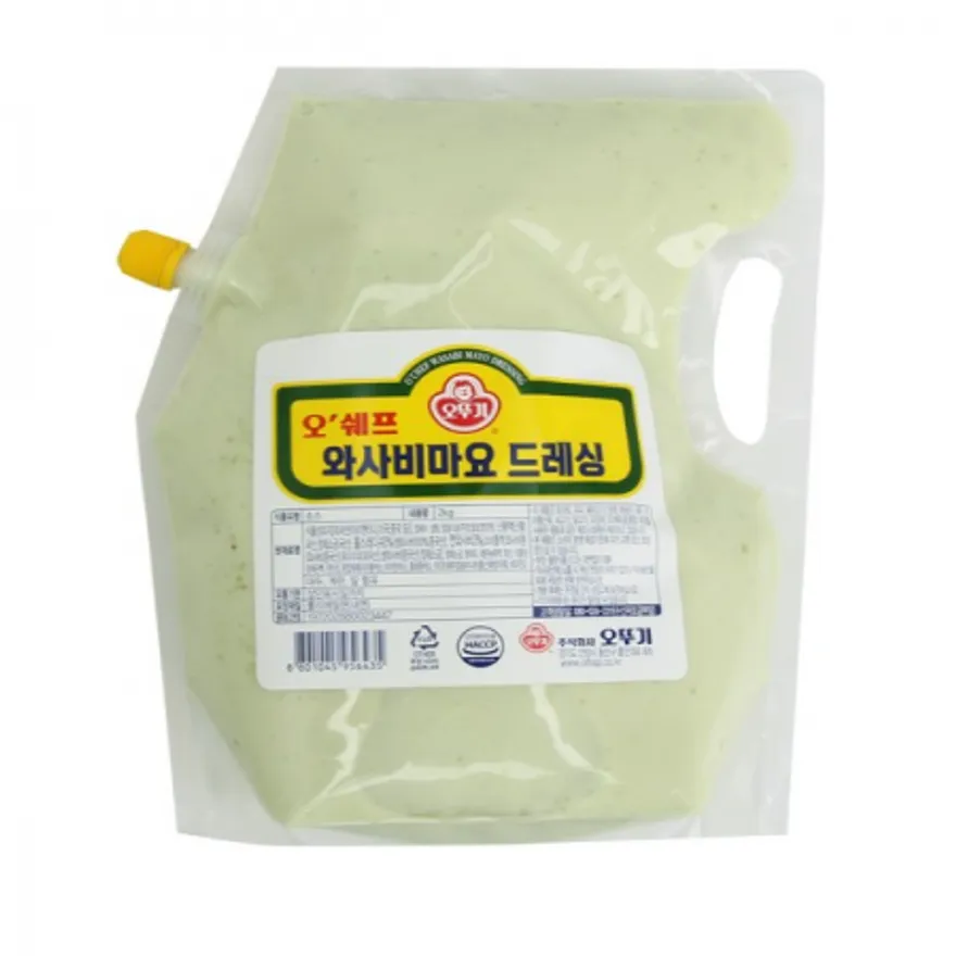 오뚜기 오쉐프 와사비마요드레싱 2kg 이미지