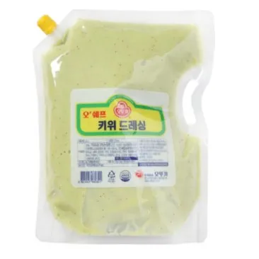 오뚜기 키위드레싱 2KG (아이스박스)