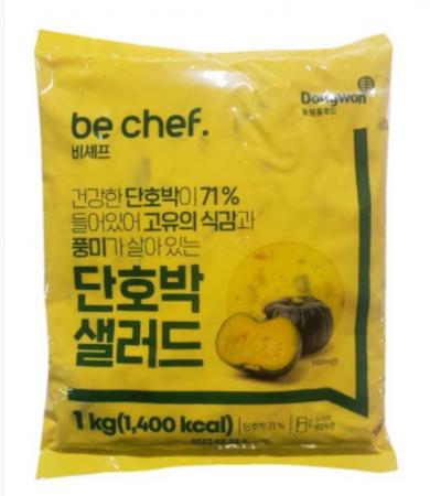 동원 홈푸드 단호박 샐러드 1KG 단호박샐러드 호박