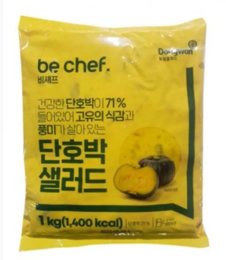 동원 홈푸드 단호박 샐러드 1KG 단호박샐러드 호박 이미지