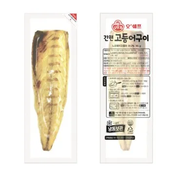 오뚜기 오쉐프 간편고등어구이 60g