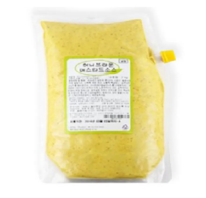 시아스 허니브라운머스타드소스 2kg (냉장) 이미지
