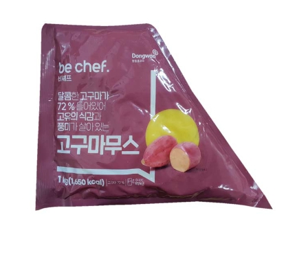 동원홈푸드 뉴 고구마무스 1kg (아이스박스) 이미지