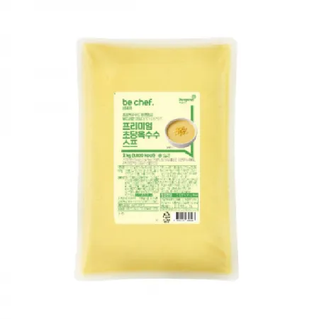 동원홈푸드 비셰프 냉동 프리미엄 초당옥수수스프 2kg
