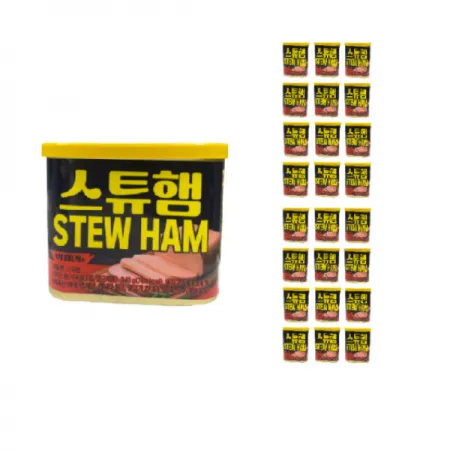 땅스부대찌개 스튜햄 340g 24개