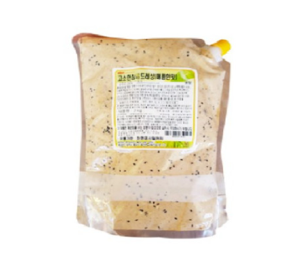 시아스 고소한 참깨 드레싱 매콤한맛 2kg (냉장)