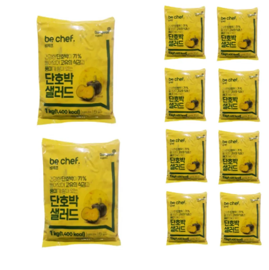 동원 홈푸드 단호박 샐러드 1KG 10개 단호박샐러드 호박 이미지