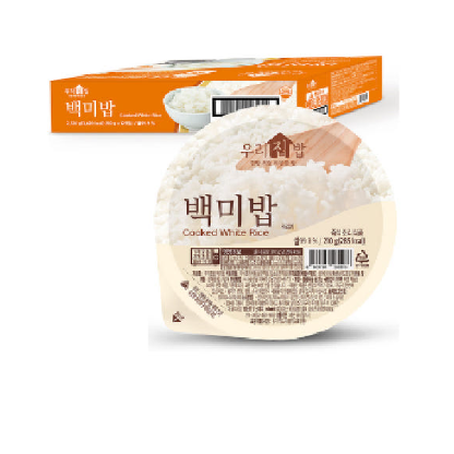 시아스 우리집밥백미밥 210g 12입