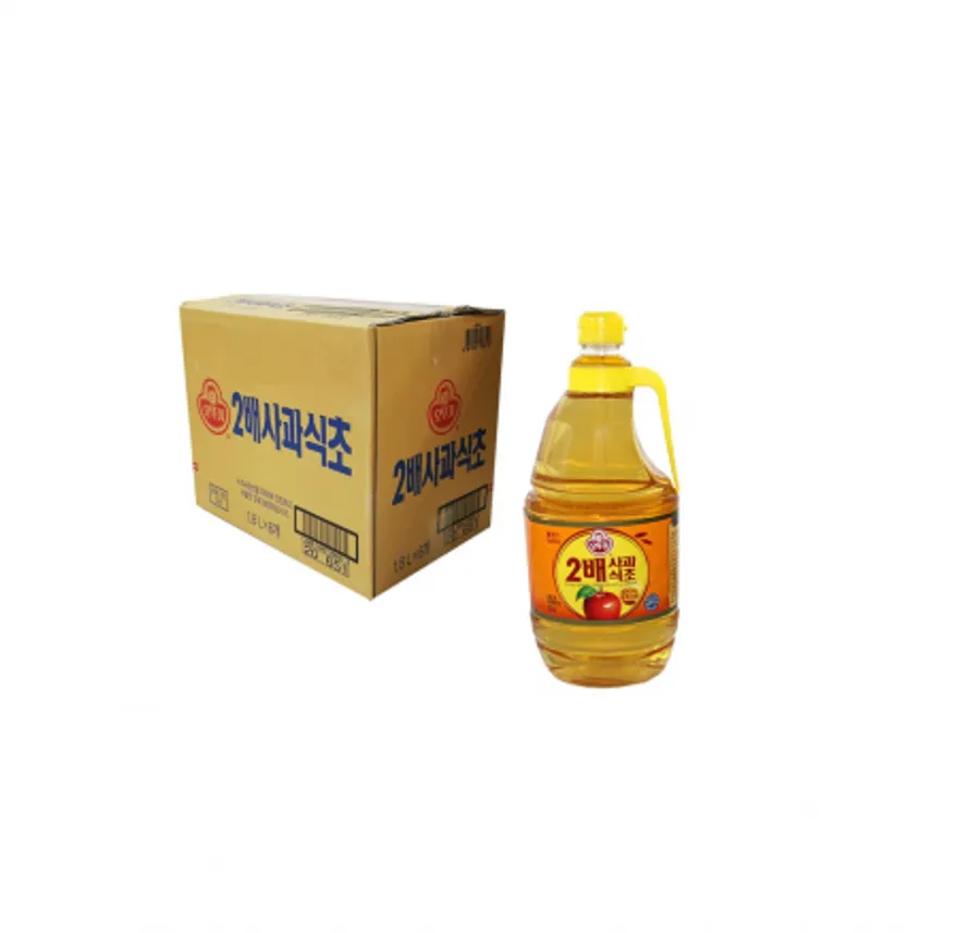 오뚜기 2배사과식초 1.8L 6개 이미지