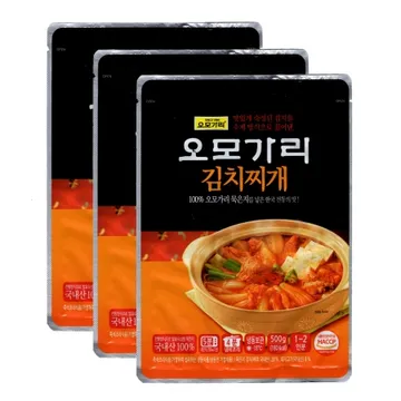 오모가리 김치찌개 500g X 3봉