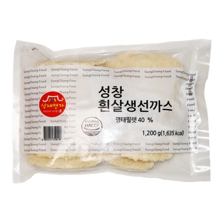 식재명 흰살 생선까스