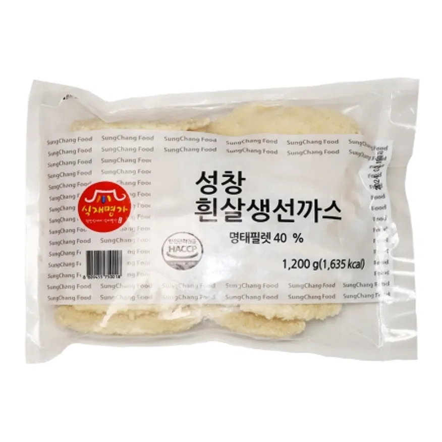 식재명 흰살 생선까스 이미지