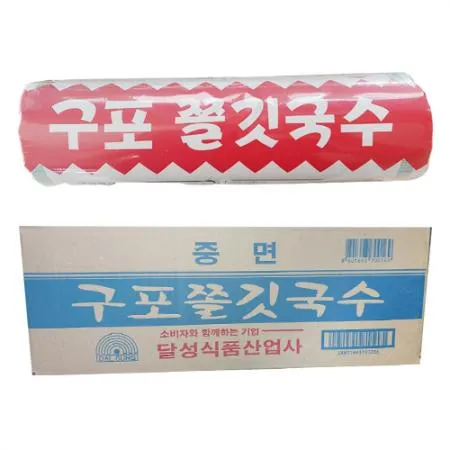 달성식품 구포쫄깃국수(중면) 1박스 / 1400g x 10