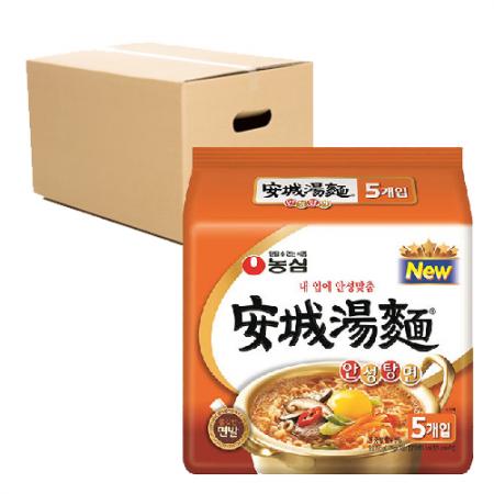 농심 신라면 멀티팩 박스 (5개입 x 8팩)안성탕면 멀티팩 박스 (5개입 x 8팩)