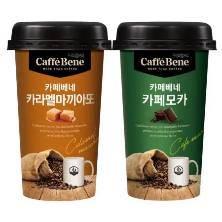 카라멜마끼아또 + 카페모카 200ml x 20개입 푸르밀