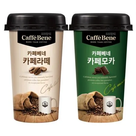 카페라떼 + 카페모카 200ml x 20개입 푸르밀