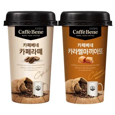 카페라떼 + 카라멜마끼아또 200ml x 20개입 푸르밀