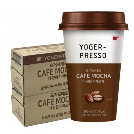 요거프레소 더 진한 카페모카 200ml x 20컵 이미지