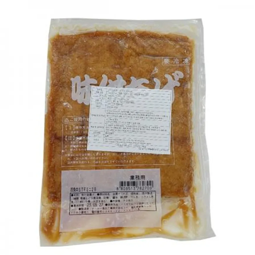 미니유부 일본사각 조미유부 650g(60매입) mini-28 초밥재료 냉동 이미지