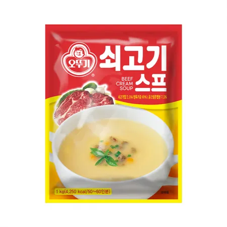 오뚜기 대용량 분말 (쇠고기) 스프 1kg