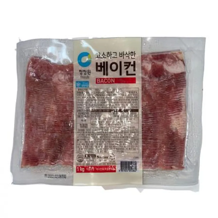 대상 청정원 고소하고 바삭한 베이컨 1kg 이미지